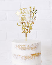 Load image into Gallery viewer, &quot;Twinkle Twinkle Little Star&quot; Cake Topper
