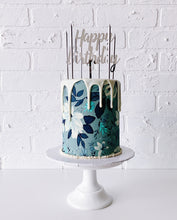 Load image into Gallery viewer, Slim Tall Silver Birthday Candles
